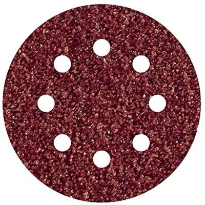 Wolfcraft 5er Set Schleifscheiben mit Klett, Ø 115mm, Korn 60 Wolfcraft 5er Set Schleifscheiben mit Klett, Ø 115mm, Korn 60