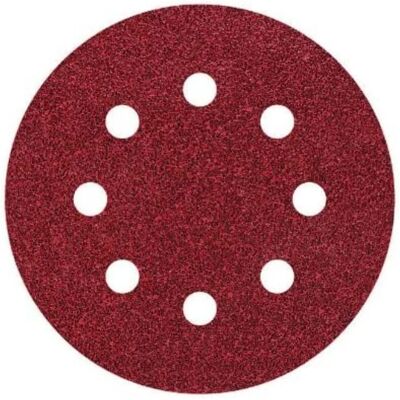 Set de Discos Abrasivos Wolfcraft 115mm - Grano 60, Para Madera y Metal Set de Discos Abrasivos Wolfcraft 115mm - Grano 60, Para Madera y Metal