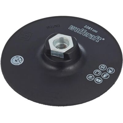 Wolfcraft M14 115mm Schleifteller - Winkelschleifer Zubehör Wolfcraft M14 115mm Schleifteller - Winkelschleifer Zubehör