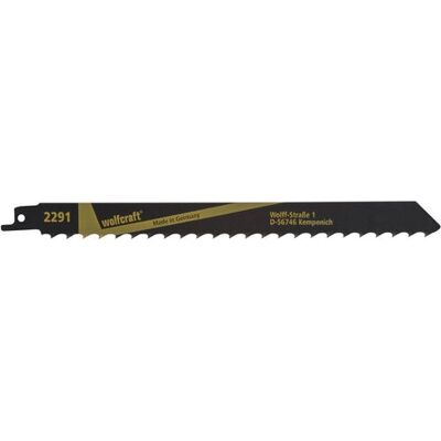 Wolfcraft 2291000 Ensemble de lames de scie sabre Cr-V - Coupe de bois & arbres - Publicité Wolfcraft 2291000 Ensemble de lames de scie sabre Cr-V - Coupe de bois & arbres - Publicité