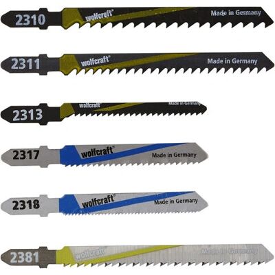 Wolfcraft 10er Set T-Ansatz Säbelsägeblätter - Robust & Präzise Wolfcraft 10er Set T-Ansatz Säbelsägeblätter - Robust & Präzise