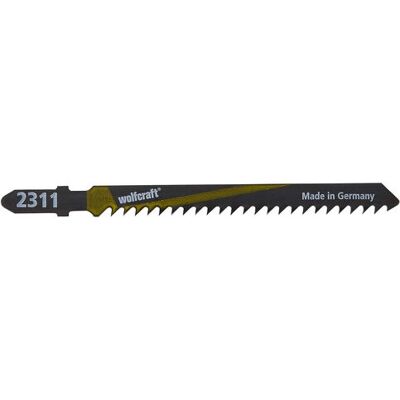 Lames de scie sauteuse Wolfcraft en acier au carbone haut - 5 pièces Lames de scie sauteuse Wolfcraft en acier au carbone haut - 5 pièces