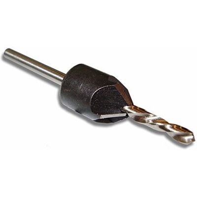 Wolfcraft Fúró és satuba - 4,5mm - Fa és műanyag Wolfcraft Fúró és satuba - 4,5mm - Fa és műanyag