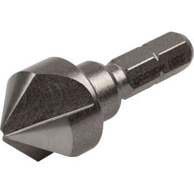 Wolfcraft Router Bit - 16mm Diameter - 3 Flutes - Hex Shank - Router Bit Wolfcraft Router Bit - 16mm Diameter - 3 Flutes - Hex Shank - Router Bit