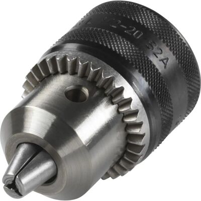Wolfcraft Drill Chuck - 13mm Capacity Reversible Impact-Resistant Wolfcraft Drill Chuck - 13mm Capacity Reversible Impact-Resistant