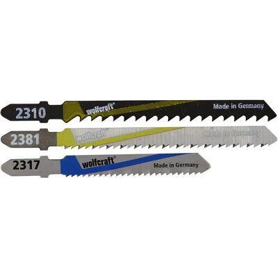 Wolfcraft 2685000 - Satz mit T-Stift Stichsägeblättern - Mehrmaterial Wolfcraft 2685000 - Satz mit T-Stift Stichsägeblättern - Mehrmaterial