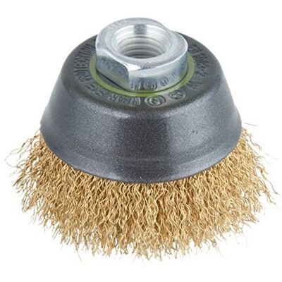 Wolfcraft Modèle 2748000 - Brosse hélice métal Ø 70mm M14 Wolfcraft Modèle 2748000 - Brosse hélice métal Ø 70mm M14