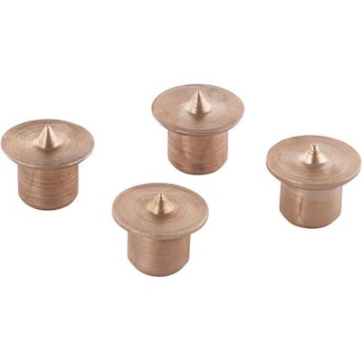 Set de 4 pointes de centrage en acier Wolfcraft - Outil de marquage précis Set de 4 pointes de centrage en acier Wolfcraft - Outil de marquage précis