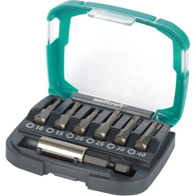 Wolfcraft 2965000 - Jeu de embouts Torx avec aimant - 7 pièces Wolfcraft 2965000 - Jeu de embouts Torx avec aimant - 7 pièces