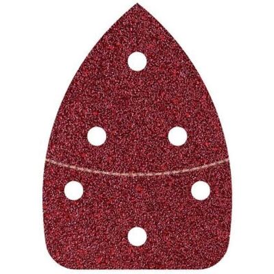 Wolfcraft 3137000 - Klett-Schleifblätter für Holz/Metall - Körnung 80 Wolfcraft 3137000 - Klett-Schleifblätter für Holz/Metall - Körnung 80