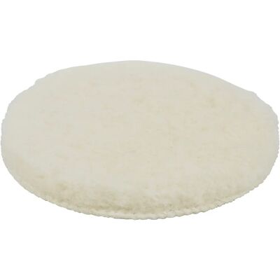 Wolfcraft 3163000 - Bonnet de polissage auto-agrippant en laine de mouton Wolfcraft 3163000 - Bonnet de polissage auto-agrippant en laine de mouton
