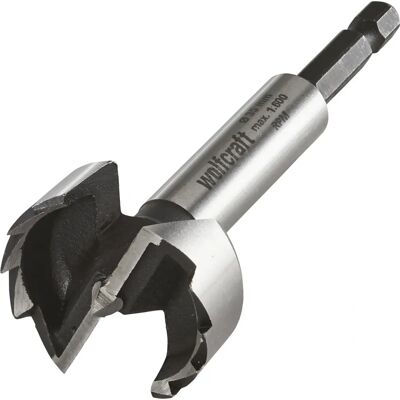 Broca Forstner Wolfcraft 35mm - Fundo Plano, 90mm Comprimento Broca Forstner Wolfcraft 35mm - Fundo Plano, 90mm Comprimento