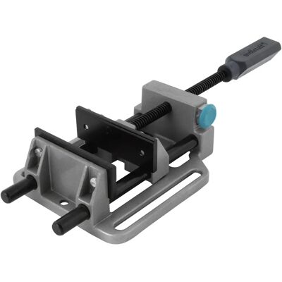 Wolfcraft 3410000 Morsa per trapano a azione rapida - Morsa per trapano, ganasche in acciaio, 100x100mm Wolfcraft 3410000 Morsa per trapano a azione rapida - Morsa per trapano, ganasche in acciaio, 100x100mm