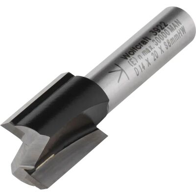 Wolfcraft Nutfräser - Hartmetall - Ø 14 mm - 8 mm Schaft Wolfcraft Nutfräser - Hartmetall - Ø 14 mm - 8 mm Schaft