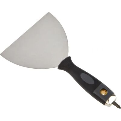 Wolfcraft 4047000 - Profesjonalna szeroka szpatuła - Stal - 150x255mm Wolfcraft 4047000 - Profesjonalna szeroka szpatuła - Stal - 150x255mm
