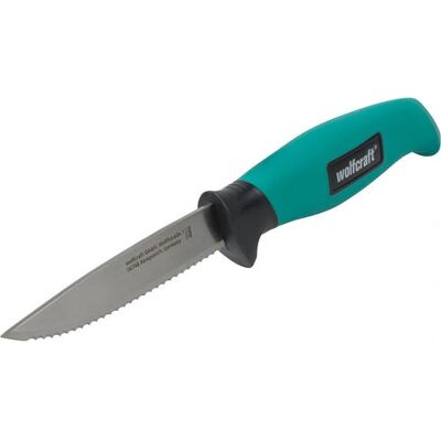 Coltello multiuso wolfcraft GmbH 4086000 Turchese - Lama fissa Coltello multiuso wolfcraft GmbH 4086000 Turchese - Lama fissa
