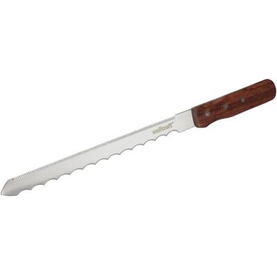 Wolfcraft Modelo 4119000 - Cuchillo para aislantes con mango de madera Wolfcraft Modelo 4119000 - Cuchillo para aislantes con mango de madera