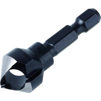 Wolfcraft Hexagon Deburring Counter Tool - Counterbore & Deep Countersink Wolfcraft Hexagon Deburring Counter Tool - Counterbore & Deep Countersink
