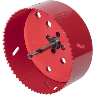 VidaXL Wolfcraft Lochsägeschneider 112mm Bimetall Rot Bohrzubehör - Lochsägeschneider VidaXL Wolfcraft Lochsägeschneider 112mm Bimetall Rot Bohrzubehör - Lochsägeschneider