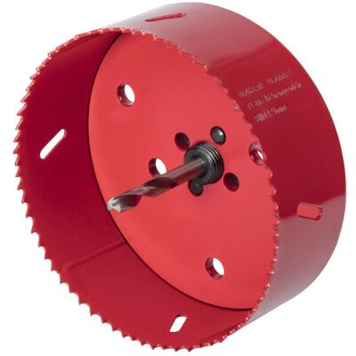 Scie à trou BIM 40mm Profondeur Bimetal Rouge - Scie à trou Scie à trou BIM 40mm Profondeur Bimetal Rouge - Scie à trou