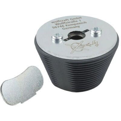 Wolfcraft Accu-Boormachine Accessoire - Verstelbare gids voor gatvergroting Wolfcraft Accu-Boormachine Accessoire - Verstelbare gids voor gatvergroting