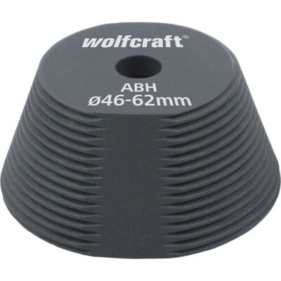 Wolfcraft Power Drill Accessory - Hole Enlarging Tool for Ø 46-62 mm Wolfcraft Power Drill Accessory - Hole Enlarging Tool for Ø 46-62 mm