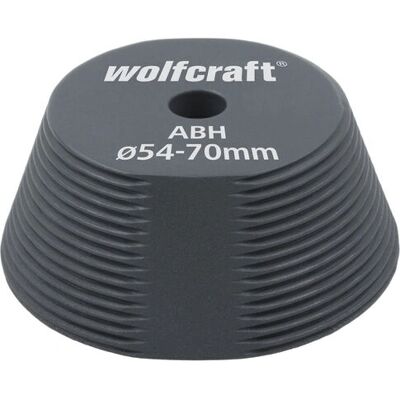 Wolfcraft Power Drill Accessory - Hole Saw Guide 54-70mm Wolfcraft Power Drill Accessory - Hole Saw Guide 54-70mm