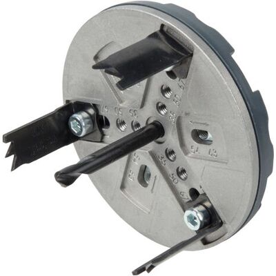 Wolfcraft Modelo 5984000 Cortador de círculo ajustable para instalaciones sanitarias Wolfcraft Modelo 5984000 Cortador de círculo ajustable para instalaciones sanitarias