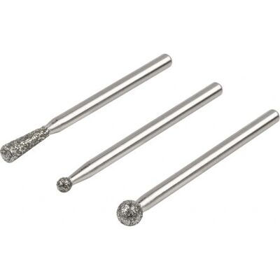 Wolfcraft 5988000 Diamant-Schleifset - Kugel- & Kegelförmige Pins Wolfcraft 5988000 Diamant-Schleifset - Kugel- & Kegelförmige Pins
