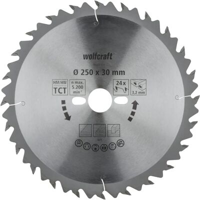 Wolfcraft 6660000 - Lame per tagli rapidi e semigrandi Wolfcraft 6660000 - Lame per tagli rapidi e semigrandi