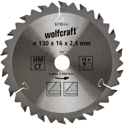 Wolfcraft 6730000 - braune Serie Kreissägeblatt - Schnelle, grobe Schnitte Wolfcraft 6730000 - braune Serie Kreissägeblatt - Schnelle, grobe Schnitte