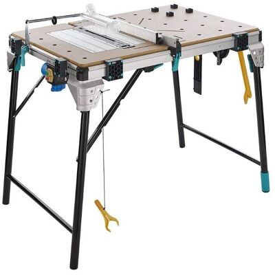 Stół warsztatowy Wolfcraft Master Cut 2600 - Wielofunkcyjny, 120kg wsparcie Stół warsztatowy Wolfcraft Master Cut 2600 - Wielofunkcyjny, 120kg wsparcie