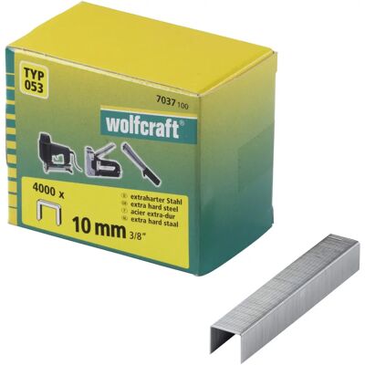 Wolfcraft 7037100 Agrafes Large Type 53 - Publicité Wolfcraft 7037100 Agrafes Large Type 53 - Publicité