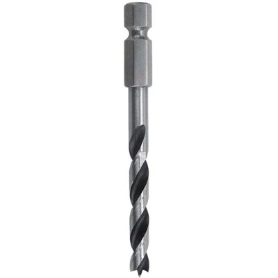 Wolfcraft 7262000 Mèche pour bois à tige hexagonale - 4mm, 75mm Wolfcraft 7262000 Mèche pour bois à tige hexagonale - 4mm, 75mm