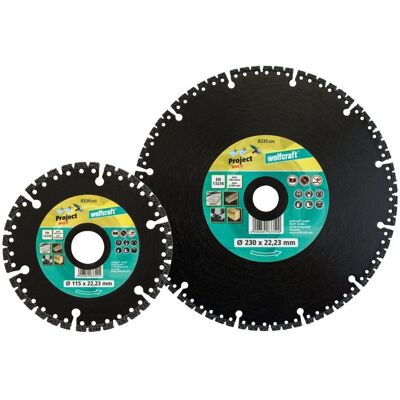 wolfcraft Model 8335000 Multi Material Diamant Disc - Snijgereedschap wolfcraft Model 8335000 Multi Material Diamant Disc - Snijgereedschap