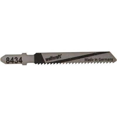 Wolfcraft 8434000 Stichsägenblatt - Hochgeschwindigkeitsstahl (HSS) - 2 Stück Wolfcraft 8434000 Stichsägenblatt - Hochgeschwindigkeitsstahl (HSS) - 2 Stück