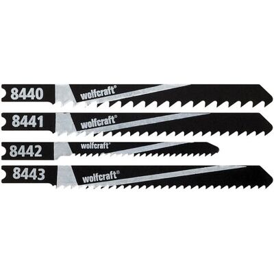 Wolfcraft 8440000 U-hals serra de calar 10 peças - Ferramentas de corte Wolfcraft 8440000 U-hals serra de calar 10 peças - Ferramentas de corte