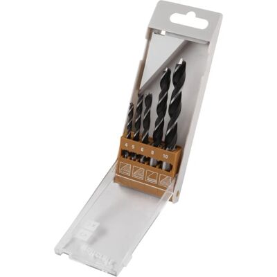 Wolfcraft 8458000 Bohrerset - 5 Stück für Holz Wolfcraft 8458000 Bohrerset - 5 Stück für Holz