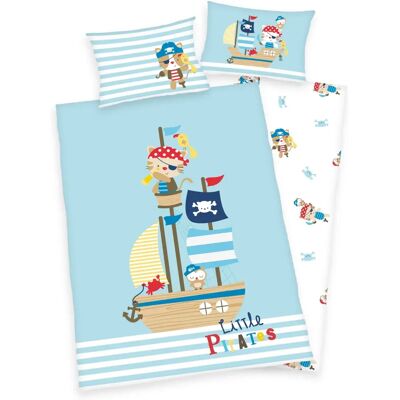 Herding Baby Bettwäsche-Set - Wendbar Mehrfarbig Baumwolle 100x135/60x40 Herding Baby Bettwäsche-Set - Wendbar Mehrfarbig Baumwolle 100x135/60x40