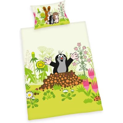 Set di biancheria da letto per bebé Herding - Cotone reversibile, 100x135/60x40 cm Set di biancheria da letto per bebé Herding - Cotone reversibile, 100x135/60x40 cm
