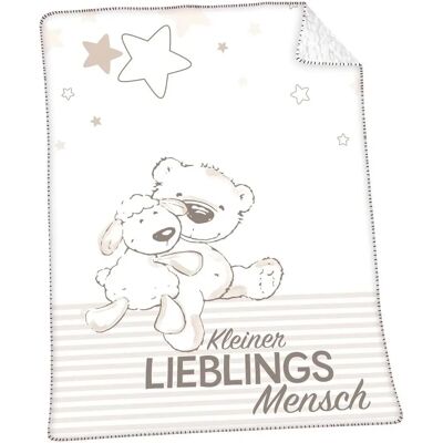 HERING Babydecke Jonas Lieblingsmensch - Babydecke HERING Babydecke Jonas Lieblingsmensch - Babydecke