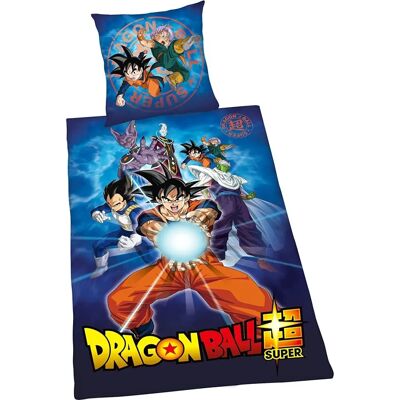 Herding Dragonball Super Barne sengetøy - Blå - Kids Bedding Set Herding Dragonball Super Barne sengetøy - Blå - Kids Bedding Set