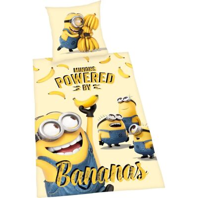 Zestaw pościeli Minions - Reversibilne, 2-częściowe, bawełna Zestaw pościeli Minions - Reversibilne, 2-częściowe, bawełna