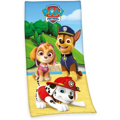 Ręcznik kąpielowy Velour Paw Patrol - 75x150cm Ręcznik kąpielowy Velour Paw Patrol - 75x150cm