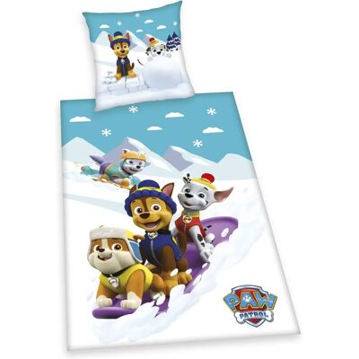 Barnsängkläder Paw Patrol i flanell - 135x200/80x80 cm Barnsängkläder Paw Patrol i flanell - 135x200/80x80 cm