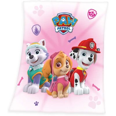 Herding Paw Patrol Pinke Decke - Decke Herding Paw Patrol Pinke Decke - Decke