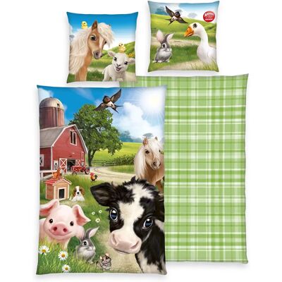 Herding 4462403077 Bettwäsche - Animal Club Farm World Herding 4462403077 Bettwäsche - Animal Club Farm World