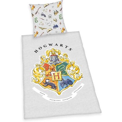 Harring Linge de lit Harry Potter Gris - Parure pour enfants - Publicité Harring Linge de lit Harry Potter Gris - Parure pour enfants - Publicité