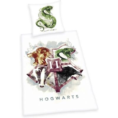 Harry Potter Vändbart Sängset - Täcke- och Kuddfodral Harry Potter Vändbart Sängset - Täcke- och Kuddfodral