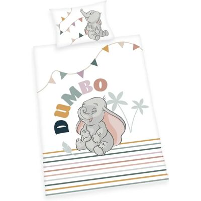 Biancheria da letto bambino Dumbo Disney - Set reversibile Biancheria da letto bambino Dumbo Disney - Set reversibile